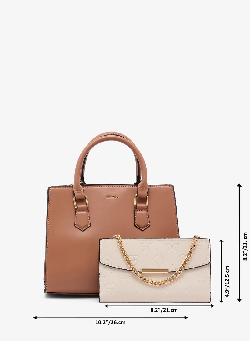ALDO  Elelden Top Handle Satchel Bag for Women | Best Price UAE